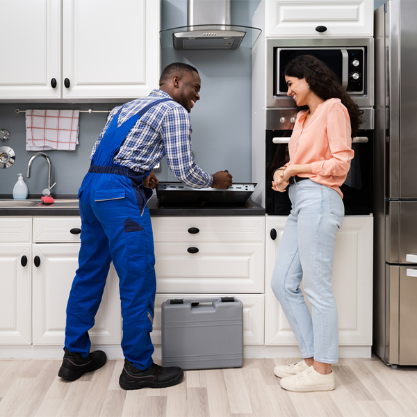 how long does it typically take to complete cooktop repair services in Lena MS